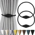 Pikkukuva 1 / 6: OBOSOE 2-Pack Magneettiset Verhonsuojukset – Verhosolmut verhosarjoihin ja koristeluun