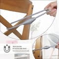 Pikkukuva 4 / 6: OBOSOE 2-Pack Magneettiset Verhonsuojukset – Verhosolmut verhosarjoihin ja koristeluun