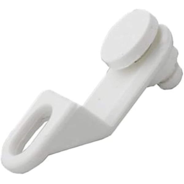 Swish Curtain Track Gliders (Pack of 10) White 31mm x 10mm