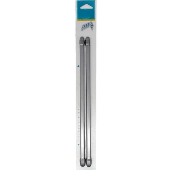 Gardinstänger - Okänt märke - Utvidbar från 40 till 55 cm - Grå aluminium
