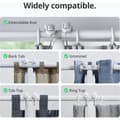 Miniatyrbild 3 av 4: SwitchBot Gardin - Tringle/Roede Version 3 (2023) - Vit - Smart hem gardinmotor - Smart gardin