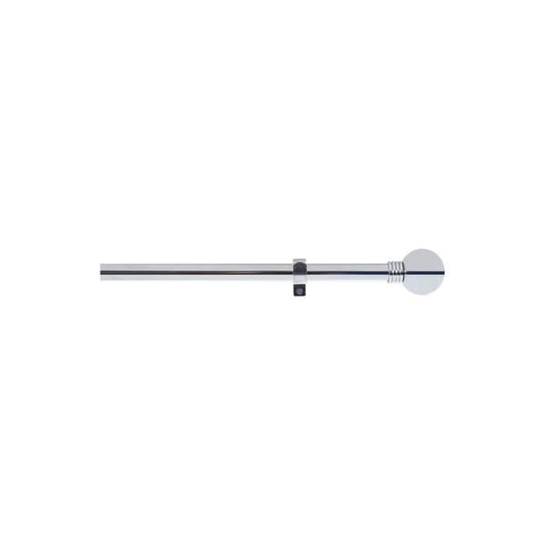 Gardinstångsringsats - Stor Planet - Utdragbar 160-300 cm - Krom - Interiör - Modern