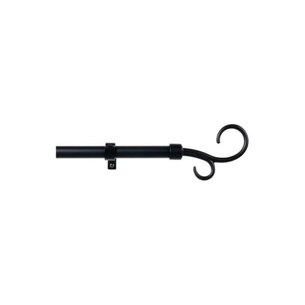 Curtain Bar Kit - Stor Planet - Baculo - Utdragbar 110 till 200 cm - Svart - Contemporary