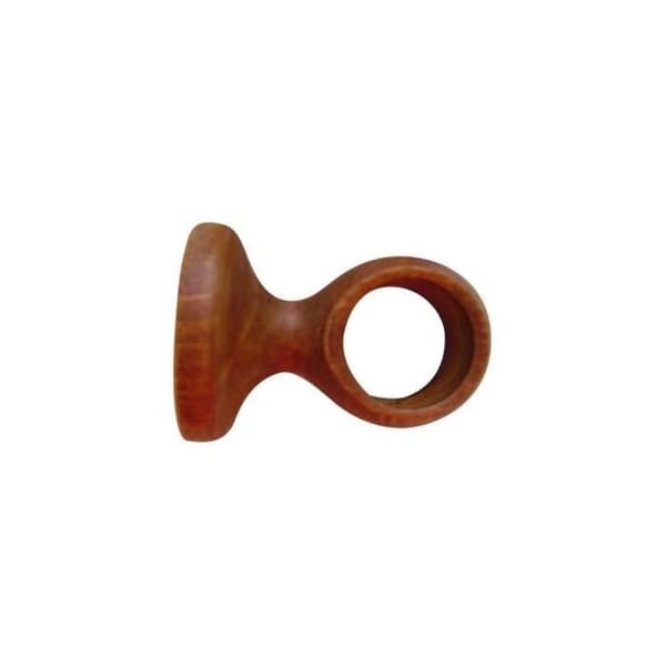 Support - D: 28 mm - monobloc merisier
