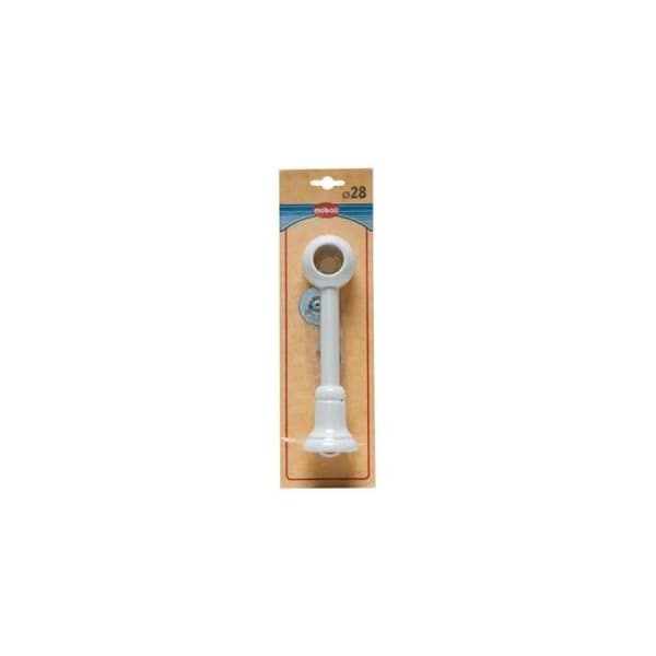 Justerbart stöd - D: 28 mm - 8 till 18 cm - vit