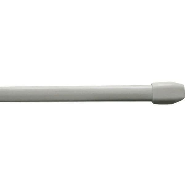 2 platta utdragbara stavar 30/50cm 4 vita ögonbultar