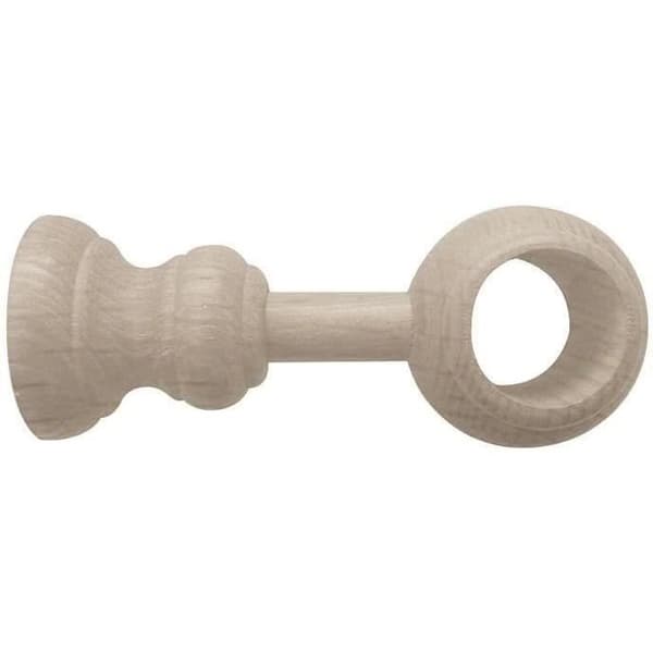 Stöd - D: 35 mm - justerbar 9 till 12 cm - rå