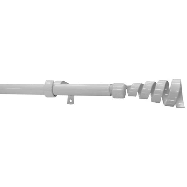 MOBOIS - Kit med stång Ø19-16 mm utvidbar 120-210 cm Rythm vit glänsande