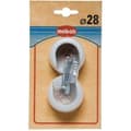 Miniatyrbild 1 av 2: Set med 2 födslar - D: 28 mm - vit