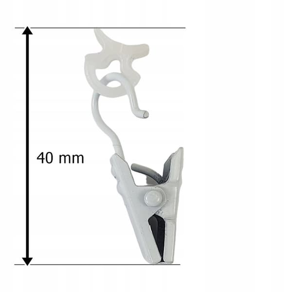 Fasttrade glideskinner med metalfrø til aluminiumsskinner hvide 10 stk.