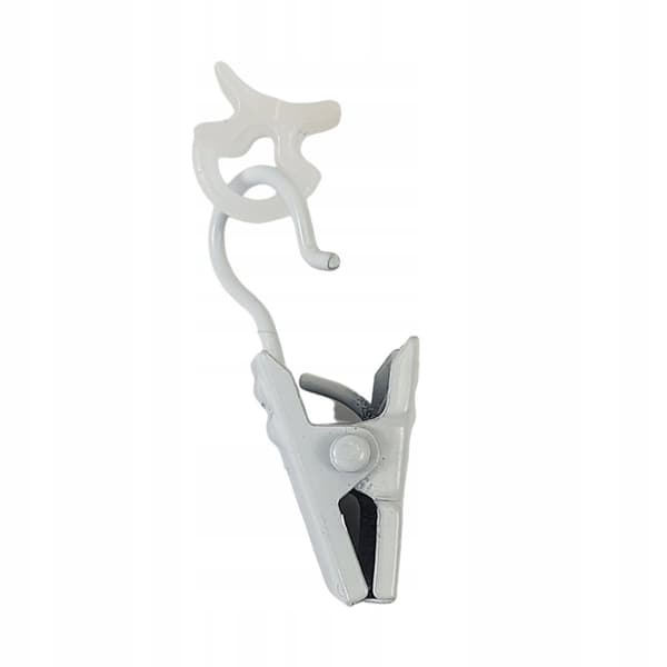 Fasttrade glideskinner med metalfrø til aluminiumsskinner hvide 10 stk.