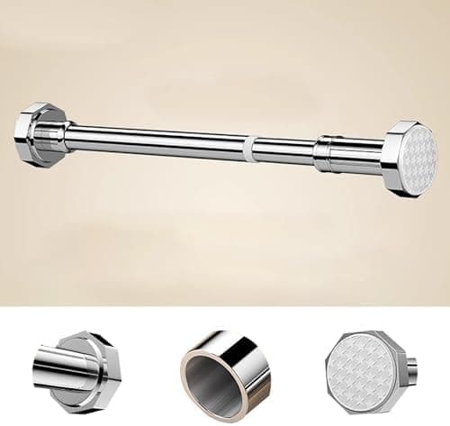 Lollanda Silver teleskopstång rostfritt stål - 35-50cm