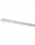 Pikkukuva 1 / 3: Kaksinkertainen kattokisko PVC-verhotanko 300 cm
