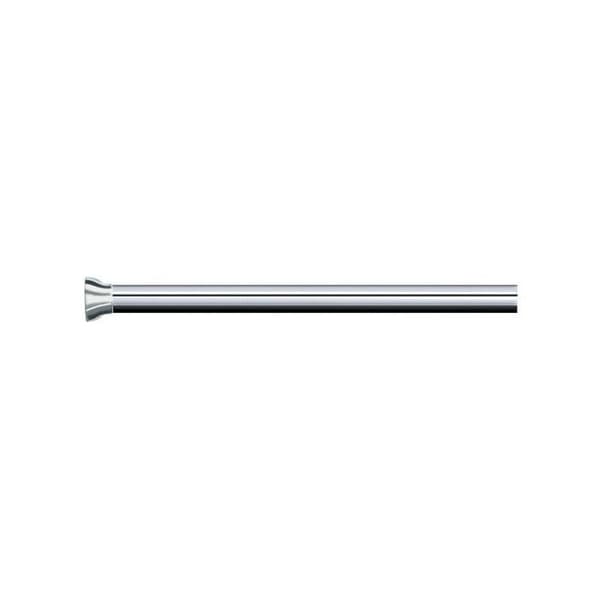 Spirella Magic utdragbar duschdraperistång blank aluminium-krom diameter: 21 mm-längd 75 till 125 10.1462