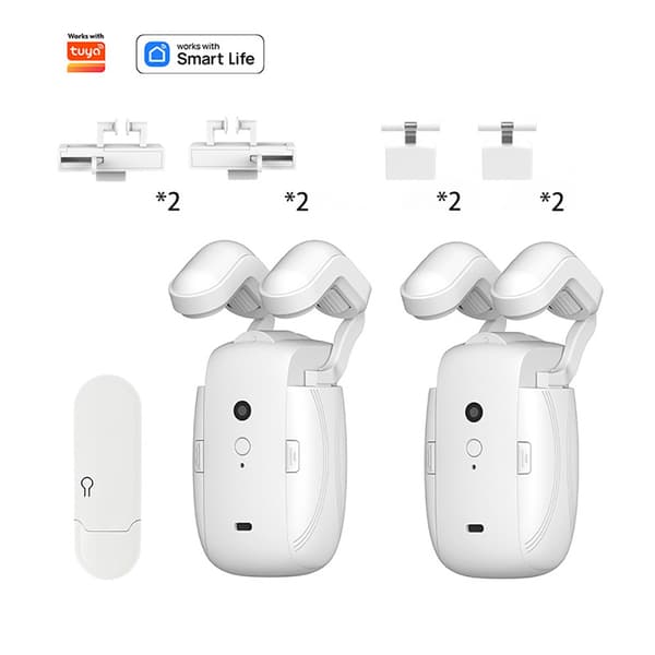 INF Smart WiFi dobbelt åbning tre-i-en elektrisk gardinmotor til smarte hjem