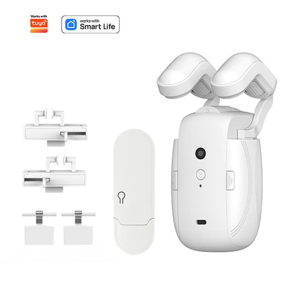 INF Smart Elektrisk Gardinmotor - WiFi Enkel Öppning Tre-i-Ett, Automatisk Gardinstyrning