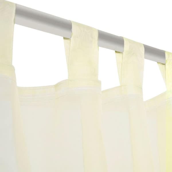 vidaXL Krem Gardiner 140 x 245 cm 2 stk