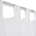 Pikkukuva 5 / 5: vidaXL Valkoiset Sheer Verhot 140 x 225 cm 2 kpl