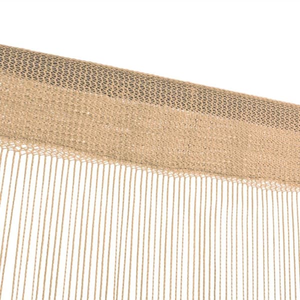 vidaXL String-verhot 2 kpl 140x250 cm Beige