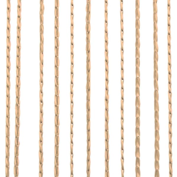 vidaXL String-verhot 2 kpl 140x250 cm Beige