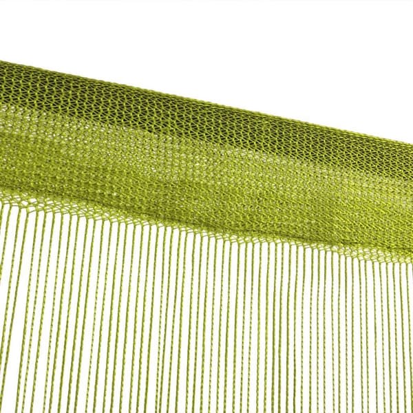 vidaXL trådgardiner 2 stk. 140 x 250 cm grøn