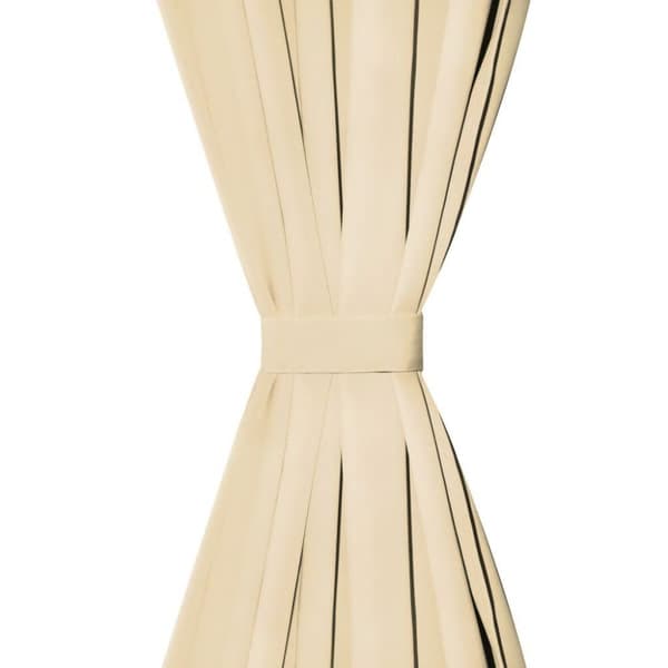 vidaXL Mikro-satiiniverhot silmukoilla 2 kpl 140x225 cm Beige