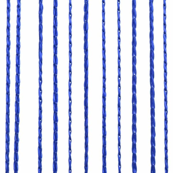 vidaXL Trådgardiner 2 st 140x250 cm blå