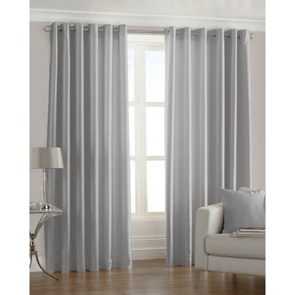 Riva Home Fiji Faux Silk Ringtop Gardiner