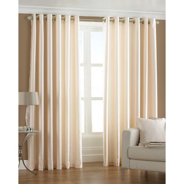 Riva Home Fiji Faux Silk Ringtop Gardiner