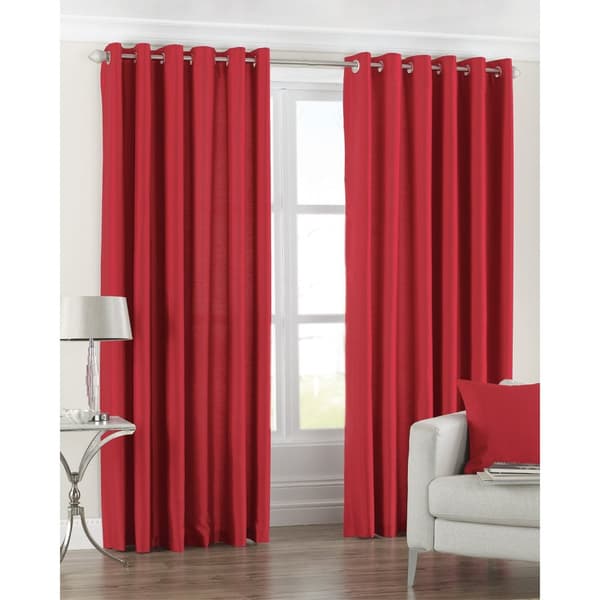 Riva Home Fiji Faux Silk Ringtop Gardiner