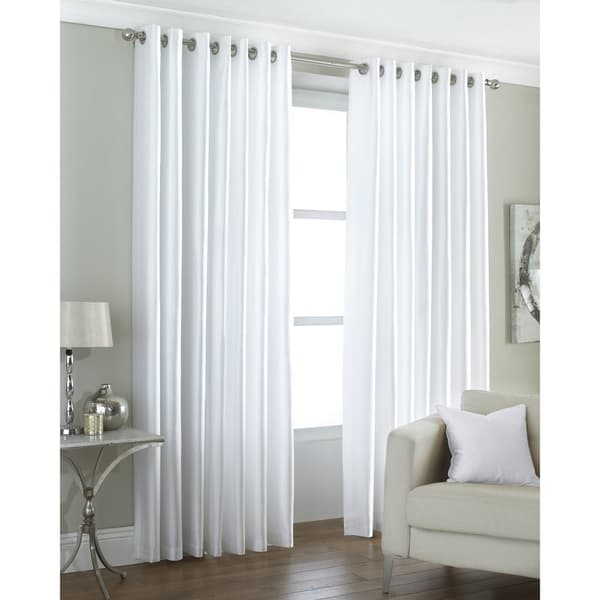 Riva Home Fiji Faux Silk Ringtop Gardiner