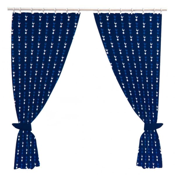 Tottenham Hotspur FC Official Curtains Navy One Size
