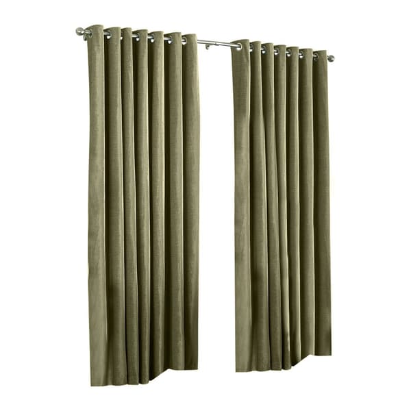 Riva Home Wellesley Ringtop Curtains Mocha 66x90 (168x229cm)