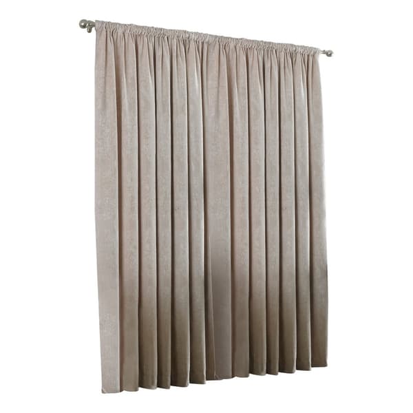 Riva Home Winchester Pencil Pleat Gardiner Natural 90x90 (229x229cm)