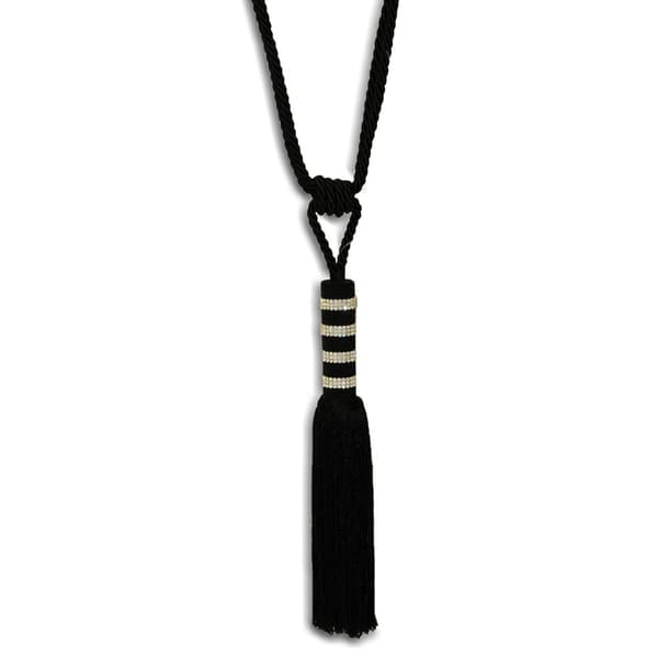Riva Home Bellini Tie Back Black One Size