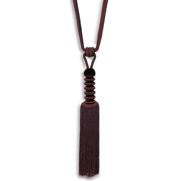 Riva Home Zen Tie Back Damson One Size