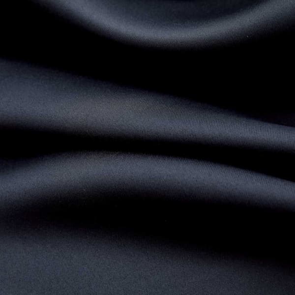 vidaXL Pimennysverhot metallirenkailla 2 kpl musta 140x245 cm