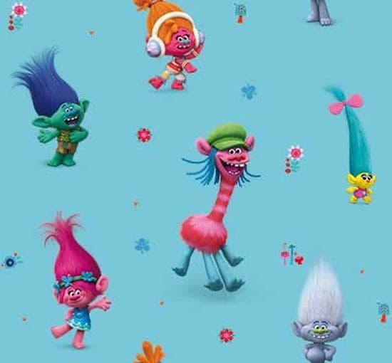 Trolls Gardin 140 x 250 cm.