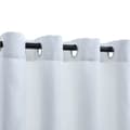 Miniatyrbilde 4 av 6: vidaXL Lystette gardiner med metallringer 2 stk offwhite 140x225 cm