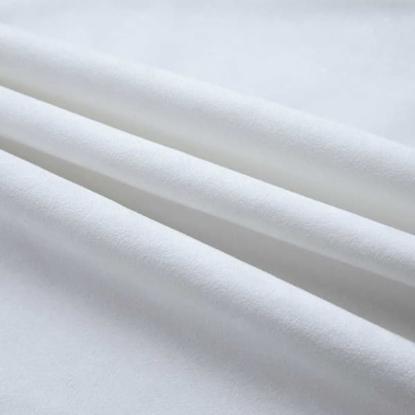 vidaXL Lystette gardiner med metallringer 2 stk offwhite 140x245 cm