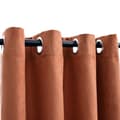 Miniatyrbillede 4 af 6: vidaXL mørklægningsgardiner 2 stk. metalringe 140 x 225 cm rustfarvet