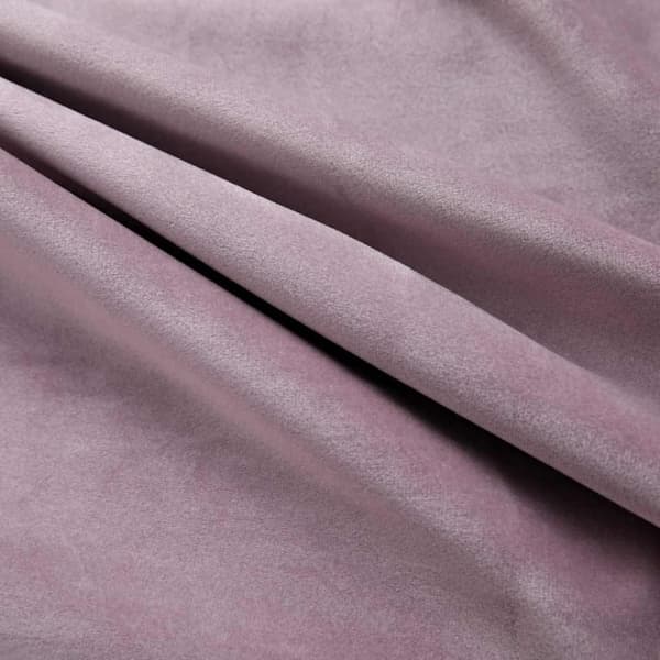 vidaXL mørklægningsgardiner 2 stk. ringe 140 x 225 cm fløjl antik rosa