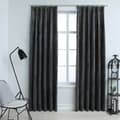Pikkukuva 2 / 7: vidaXL Pimennysverhot koukuilla 2 kpl sametti antrasiitti 140x245 cm