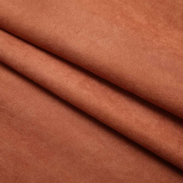 vidaXL Lystette gardiner med kroker 2 stk rust 140x245 cm