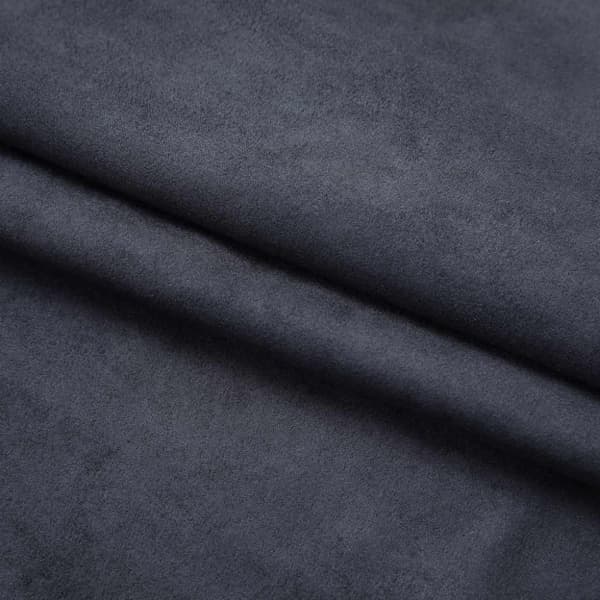 vidaXL Lystette gardiner med kroker 2 stk antrasitt 140x175 cm