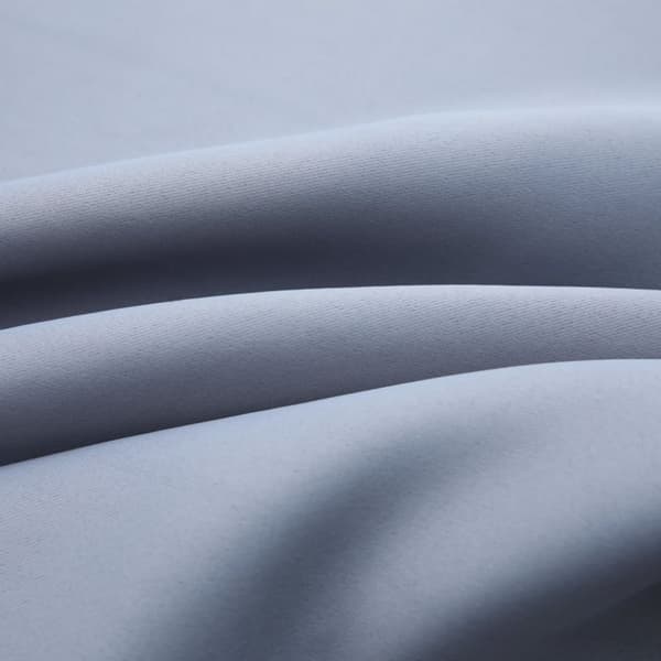 vidaXL Lystette gardiner med metallringer 2 stk grå 140x225 cm