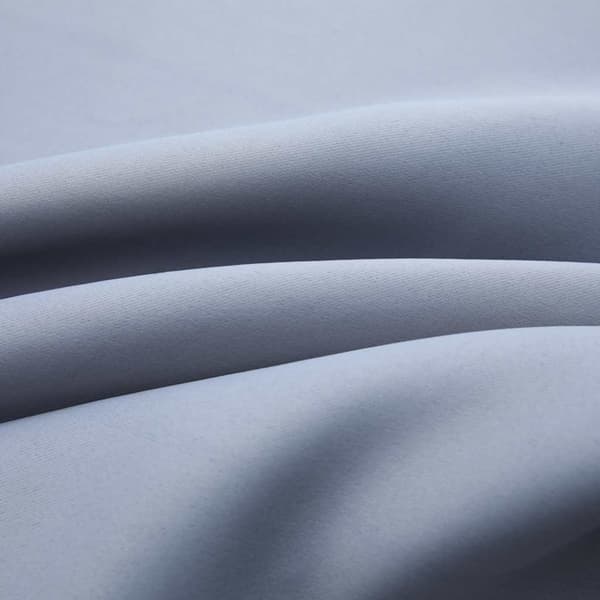 vidaXL Lystette gardiner med metallringer 2 stk grå 140x245 cm
