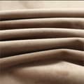 Miniatyrbilde 5 av 6: vidaXL Lystette gardiner med ringer 2 stk fløyel beige 140x175 cm