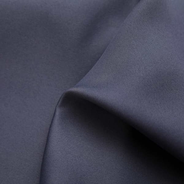 vidaXL Lystett gardin med metallringer antrasitt 290x245 cm