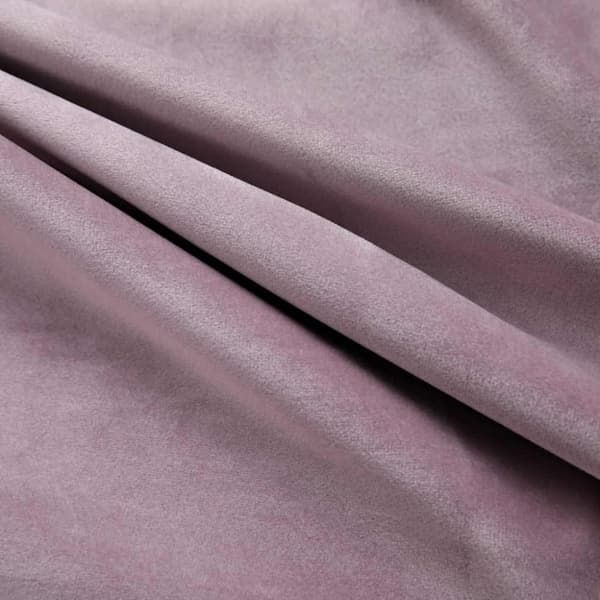 vidaXL Mörkläggningsgardiner med ringar 2 st rosa sammet 140x245 cm
